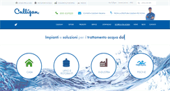 Desktop Screenshot of culligan.it