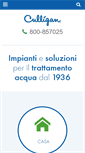 Mobile Screenshot of culligan.it